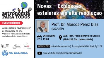 Astronomia para Todos - Novas: explosões estelares em alta resolução