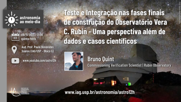 Teste e Integração nas fases finais de construção do Observatório Vera C. Rubin